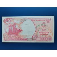 Индонезия 100 рупий 1992г unc, пресс