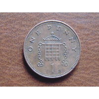 Великобритания 1 пенни  2007г.