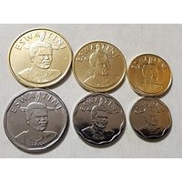 Свазиленд Эсватини 2021  набор 6 монет 1 2 5 эмалангени 50, 20, 10 центов UNC