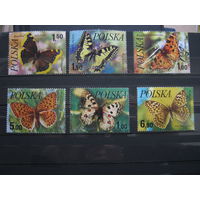Марки - фауна, насекомые, бабочки 1977