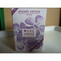 Eau de parfum Musc Ambre Jeanne Arthes