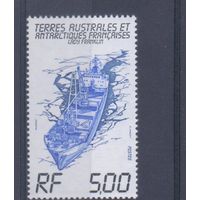[306] Французская Антарктика 1983. Флот.Корабль. Одиночный выпуск  MNH