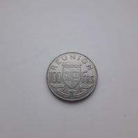 РЕЮНЬОН 100 франков 1964 год