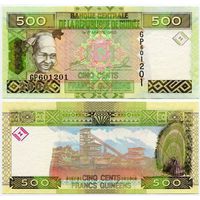 Гвинея. 500 франков (образца 2006 года, P39a, UNC)