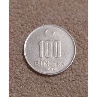 Турция 100000 лир 2003