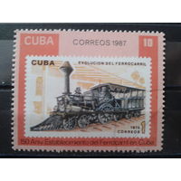 Куба 1987 Паровоз