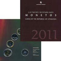 Литва набор монет 2011