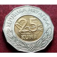 Хорватия 25 кун, 1999 Европейский Союз