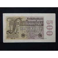Германия 500 миллионов марок 1923г.