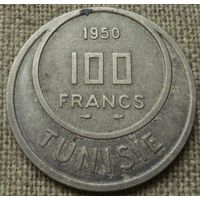 100 франков 1950 - Тунис