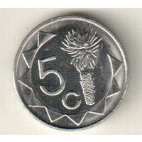 Намибия 5 цент 2002