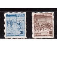 ГДР-1953,(Мих.356-357) * , Велоспорт