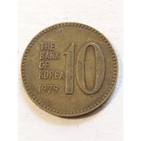 Корея 10 вон 1979