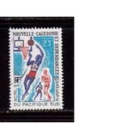 Новая Каледония-1971, Французские колонии,(Мих.504) гаш. , Спорт, Баскетбол