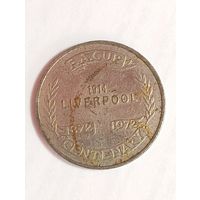 Жетон сувенирный 1914 Люксембург   1872-1972 .