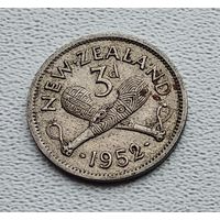 Новая Зеландия 3 пенса, 1952 3-14-61