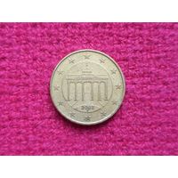 Германия 10 евроцентов 2002 г. F