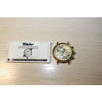 Кварцевые часы-хронограф "ROYAL", рабочие, японский механизм.