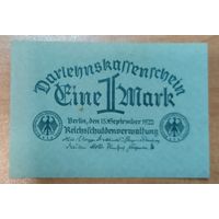 1 марка 1922 года - Германия - UNC