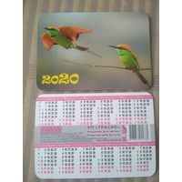 Карманный календарик. Птицы. 2020 год