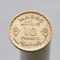 Марокко 10 франков 1952