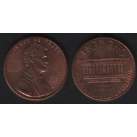 США km201b 1 цент 1998 год (D) (0(st(0 ТОРГ
