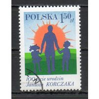 100-летие со дня рождения Януша Корчака Польша 1978 год серия из 1 марки