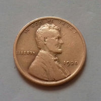 1 цент, США 1920 г.