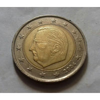 2 евро, Бельгия 2004 г.