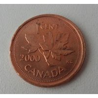 1 цент Канада 2000 г.в. KM# 289