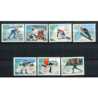 Камбоджа - 1988 - Зимние Олимпийские игры - [Mi. 911-917] - полная серия - 7 марок. MNH.
