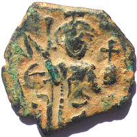 ВИЗАНТИЯ. КОНСТАНТ II (641-668 г). АЕ ФОЛЛИС.