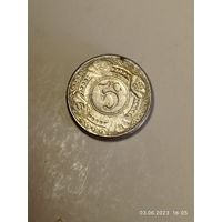 Антильские острова 5 центов 1993 года .