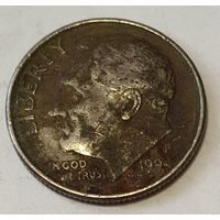 США 10 цент 1994