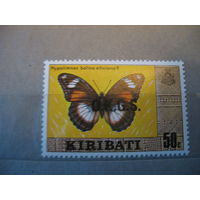 Кирибати. единственная  марка  с  бабочкой  из  серии "ландшафты  о-ва"  1979 г.  к.ц. - 1.6 евро см. условие