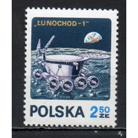Луноход-1 Польша 1971 год серия из 1 марки