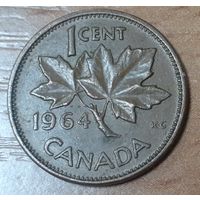 Канада 1 цент, 1964 (14-18-18)