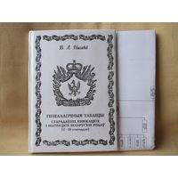 Генеалагічныя табліцы старадаўніх і магнацкіх беларускіх родаў 12-18 ст.ст.