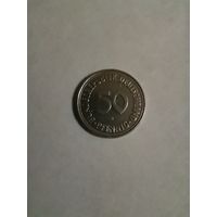 50 пфеннигов ФРГ 1950 G