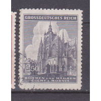 600-летие собора Святого Вита - Прага Архитектура Богемия и Моравия  Рейх Германия 1944 год лот 13