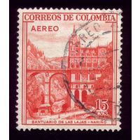 1 марка 1954 год Колумбия 673