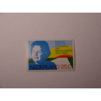 Нидерланды 1969 марка чистая Королева Юлиана