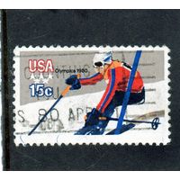 США.Спорт.Лыжи.Олимпийские игры.1980