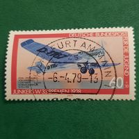 ФРГ 1979. Самолеты. Junkers W33 Bremen 1928