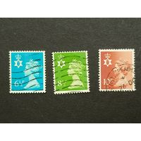 Великобритания 1976. Региональные почтовые марки Северной Ирландии. Королева Елизавета II