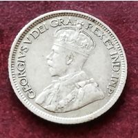 Серебро 0.925! Канада 10 центов, 1912-1919