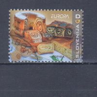 [1439] Словения 2005. Кулинария.Европа.EUROPA. Одиночный выпуск. Гашеная марка.