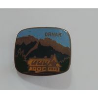 Значок "ORNAK" Польша. Латунь.
