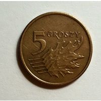 Польша. 5 грошей 2009 г.