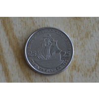 Восточные Карибы  25 центов 2016